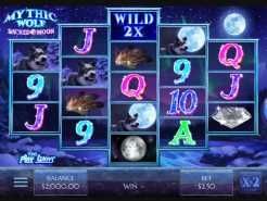 Mythic Wolf Sacred Moon